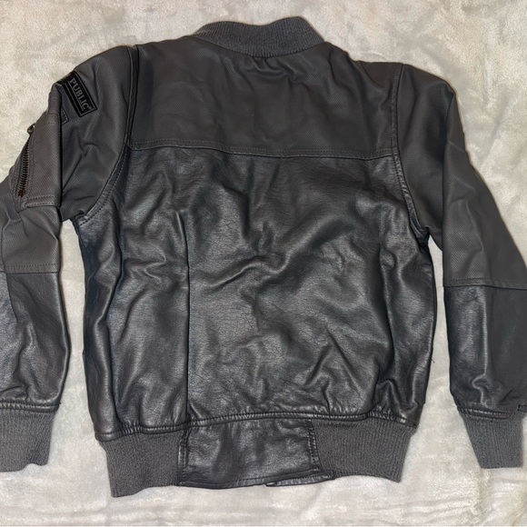 Urban Republic Kids Gray Bomber Jacket - Picture 2 of 2